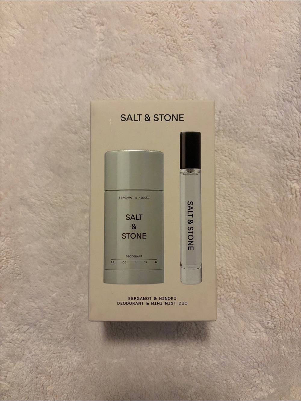 NWT SALT & STONE Deodorant & Mini Mist Duo